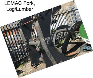 LEMAC Fork, Log/Lumber