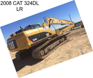 2008 CAT 324DL LR