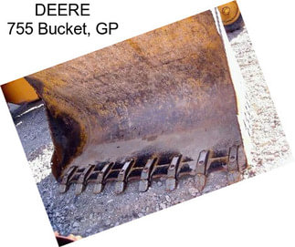 DEERE 755 Bucket, GP