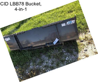 CID LBB78 Bucket, 4-in-1