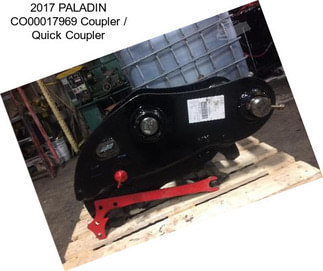 2017 PALADIN CO00017969 Coupler / Quick Coupler