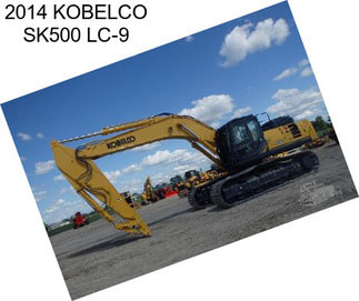 2014 KOBELCO SK500 LC-9