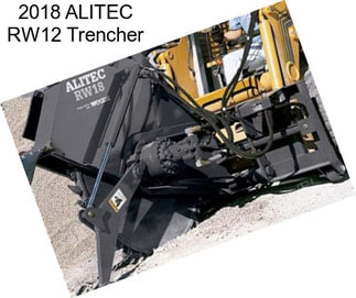 2018 ALITEC RW12 Trencher