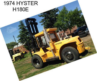 1974 HYSTER H180E