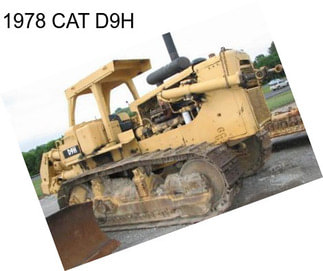 1978 CAT D9H