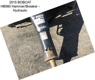 2015 BOBCAT HB980 Hammer/Breaker - Hydraulic