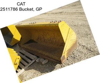 CAT 2511786 Bucket, GP