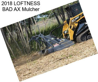 2018 LOFTNESS BAD AX Mulcher