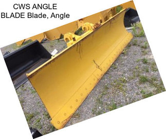 CWS ANGLE BLADE Blade, Angle