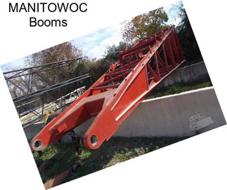 MANITOWOC Booms