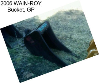 2006 WAIN-ROY Bucket, GP