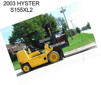 2003 HYSTER S155XL2