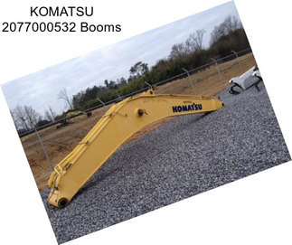 KOMATSU 2077000532 Booms