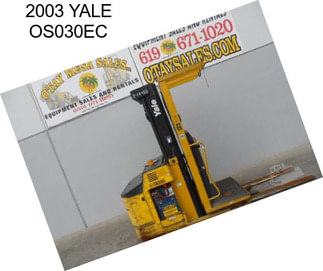 2003 YALE OS030EC