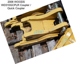 2006 WOODS WD310GCPLR Coupler / Quick Coupler