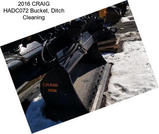 2016 CRAIG HADC072 Bucket, Ditch Cleaning