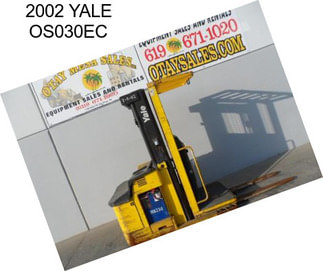 2002 YALE OS030EC