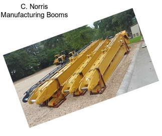 C. Norris Manufacturing Booms