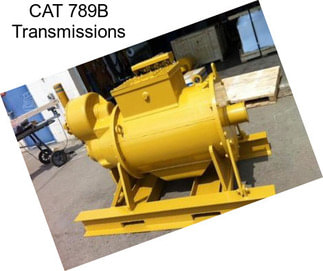 CAT 789B Transmissions