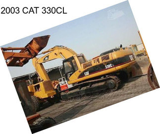 2003 CAT 330CL