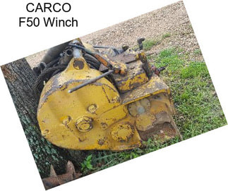 CARCO F50 Winch