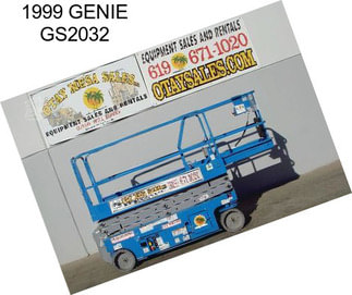 1999 GENIE GS2032