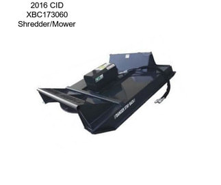 2016 CID XBC173060 Shredder/Mower