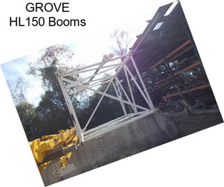 GROVE HL150 Booms