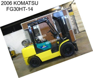 2006 KOMATSU FG30HT-14