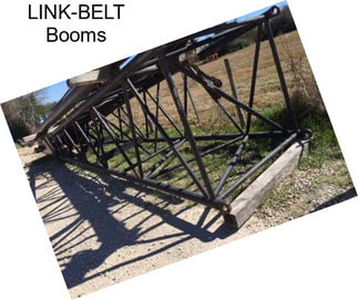 LINK-BELT Booms