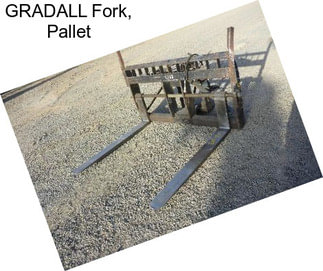 GRADALL Fork, Pallet