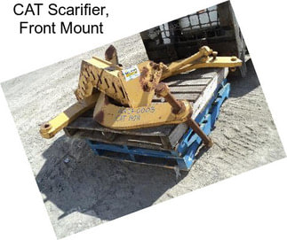 CAT Scarifier, Front Mount