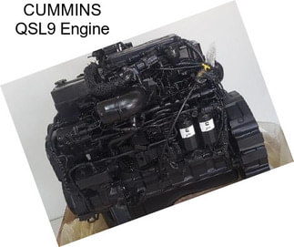 CUMMINS QSL9 Engine