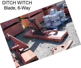 DITCH WITCH Blade, 6-Way