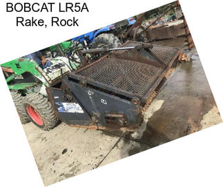 BOBCAT LR5A Rake, Rock