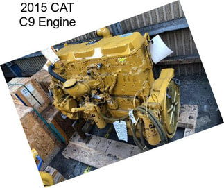 2015 CAT C9 Engine