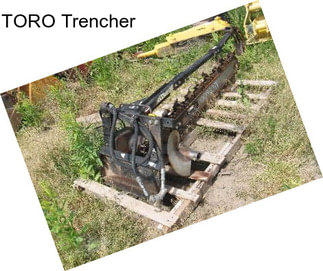 TORO Trencher