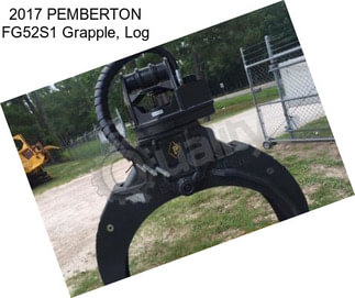 2017 PEMBERTON FG52S1 Grapple, Log