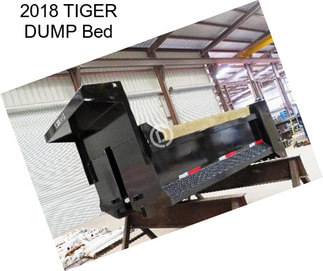 2018 TIGER DUMP Bed