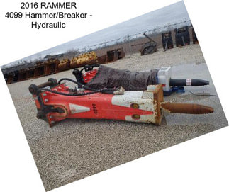 2016 RAMMER 4099 Hammer/Breaker - Hydraulic