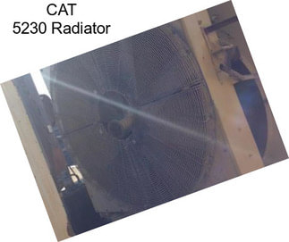 CAT 5230 Radiator