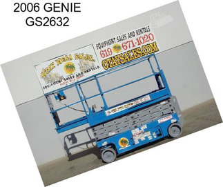 2006 GENIE GS2632