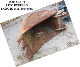 2005 GEITH HD50 KOBELCO SK290 Bucket, Trenching