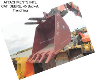 ATTACHMENTS INTL CAT, DEERE, 45\