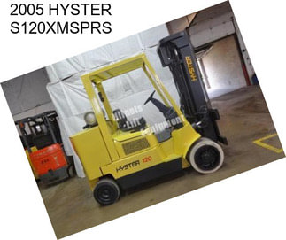 2005 HYSTER S120XMSPRS