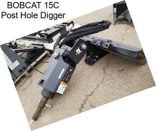 BOBCAT 15C Post Hole Digger