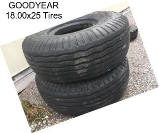 GOODYEAR 18.00x25 Tires