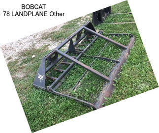 BOBCAT 78 LANDPLANE Other