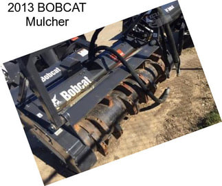 2013 BOBCAT Mulcher