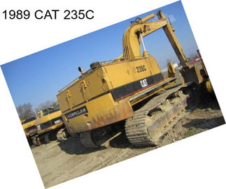 1989 CAT 235C